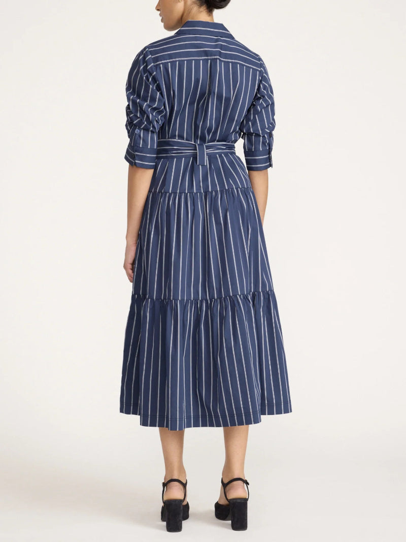 BROCHU WALKER - Ana Dress in Hartford Stripe