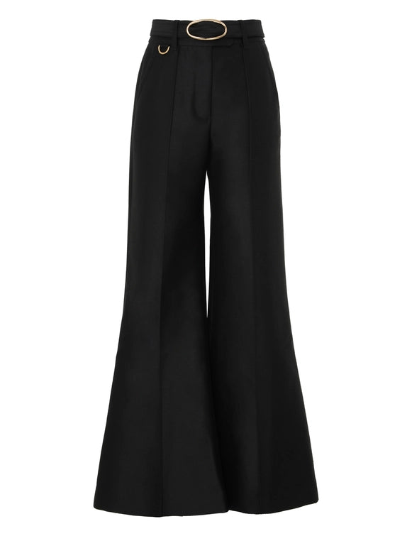 Zimmermann - Hypnotic Flare Pant in Black