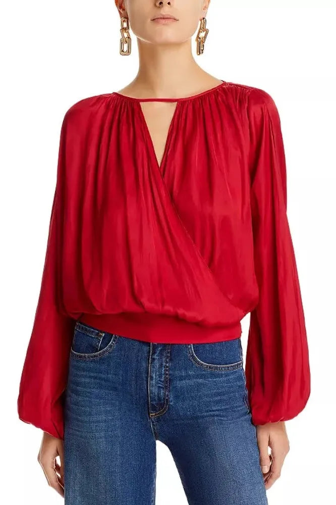 Ramy Brook - Janiyah shirt in Red