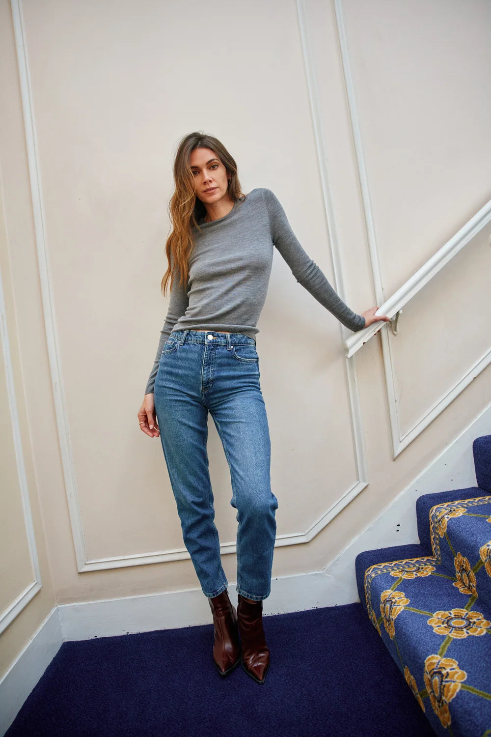 Catherine Gee - Jennifer Sweater in Gray