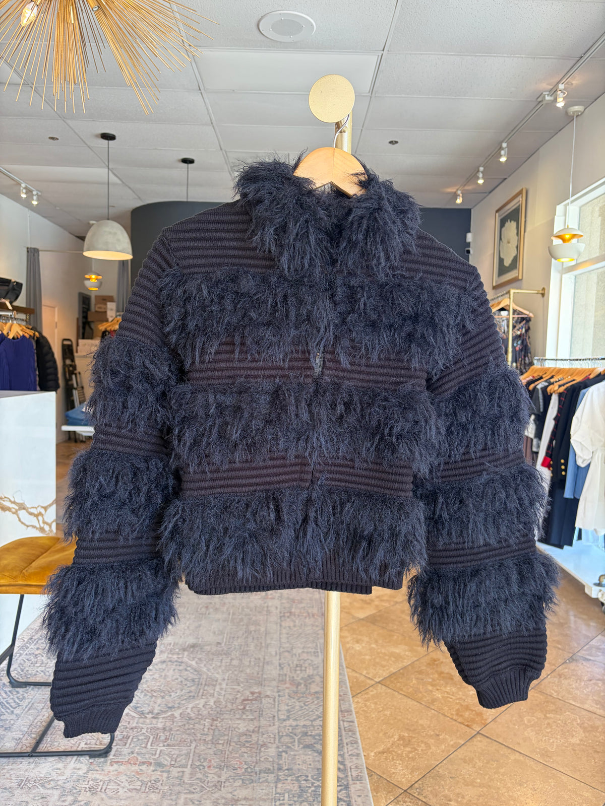 Maria Pavan - Fur Coat in Black