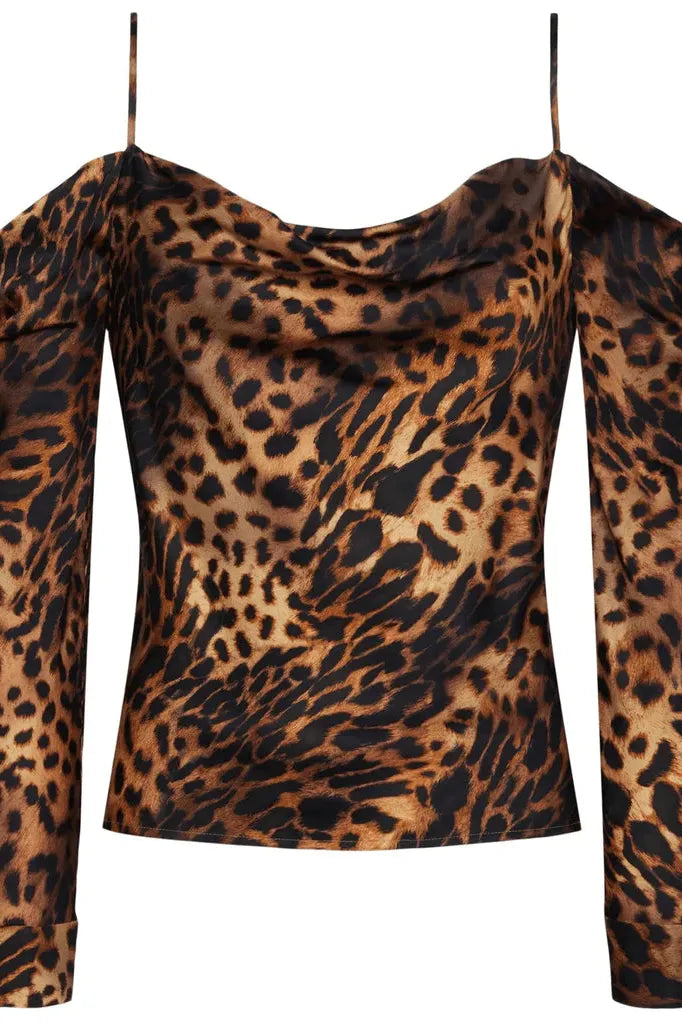 L'AGENCE - Zion Cold Shoulder Blouse