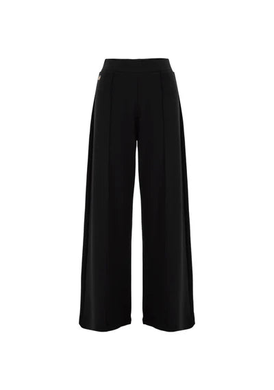 Lune - Eva Wide Leg Pants in Black