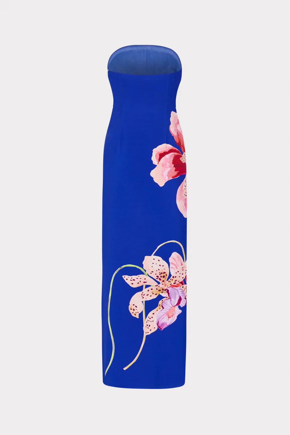 Milly - Vera Floral Maxi Dress in Blue Multi