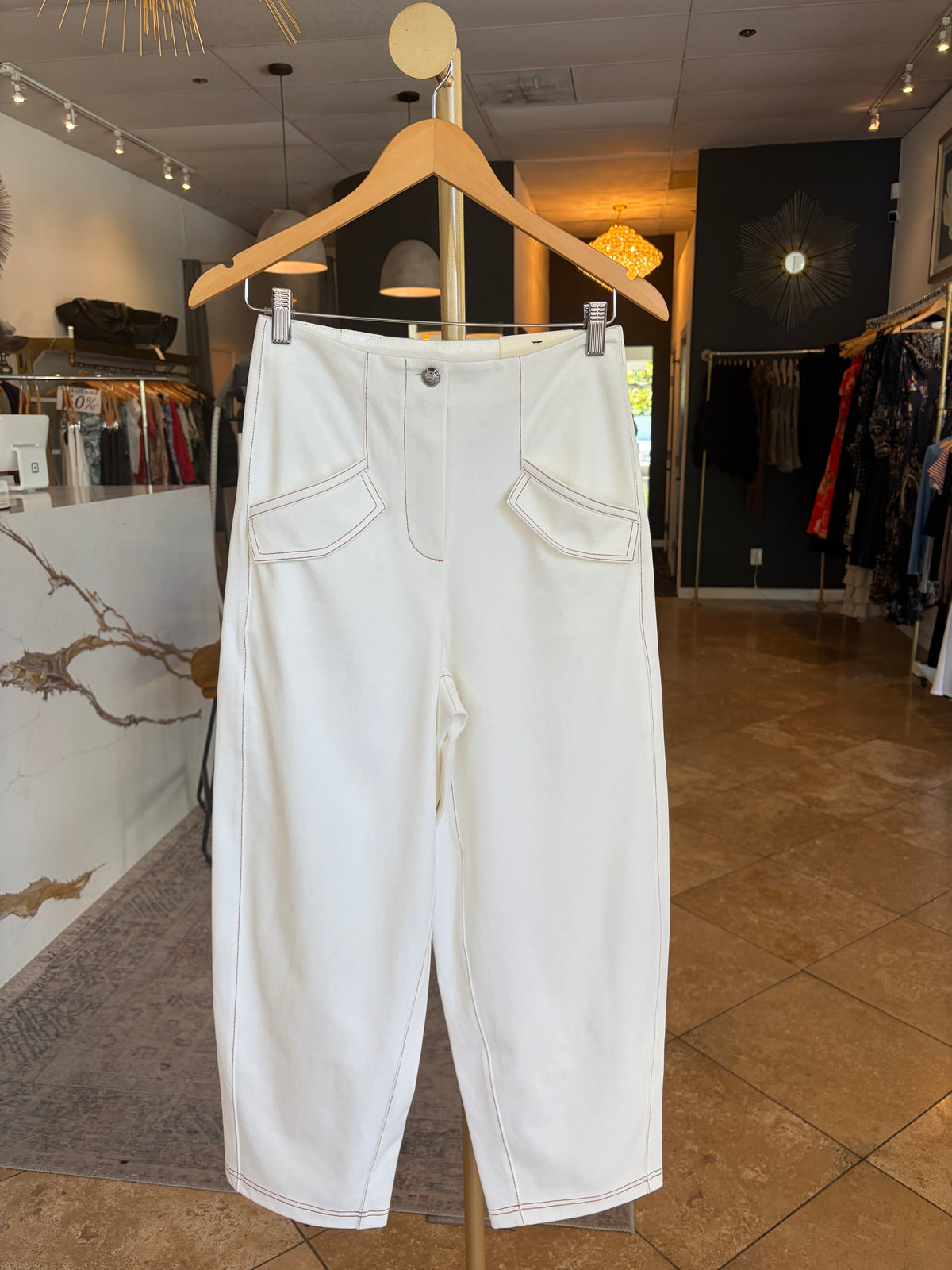 MM by Max Mara - Zuppa Pants in White