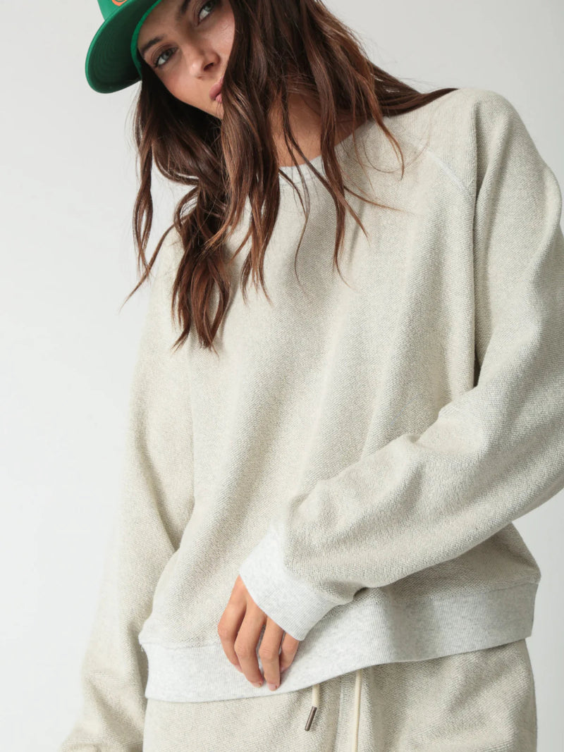 Electric & Rose- Ronan Sweatshirt - Foil Gold Multi