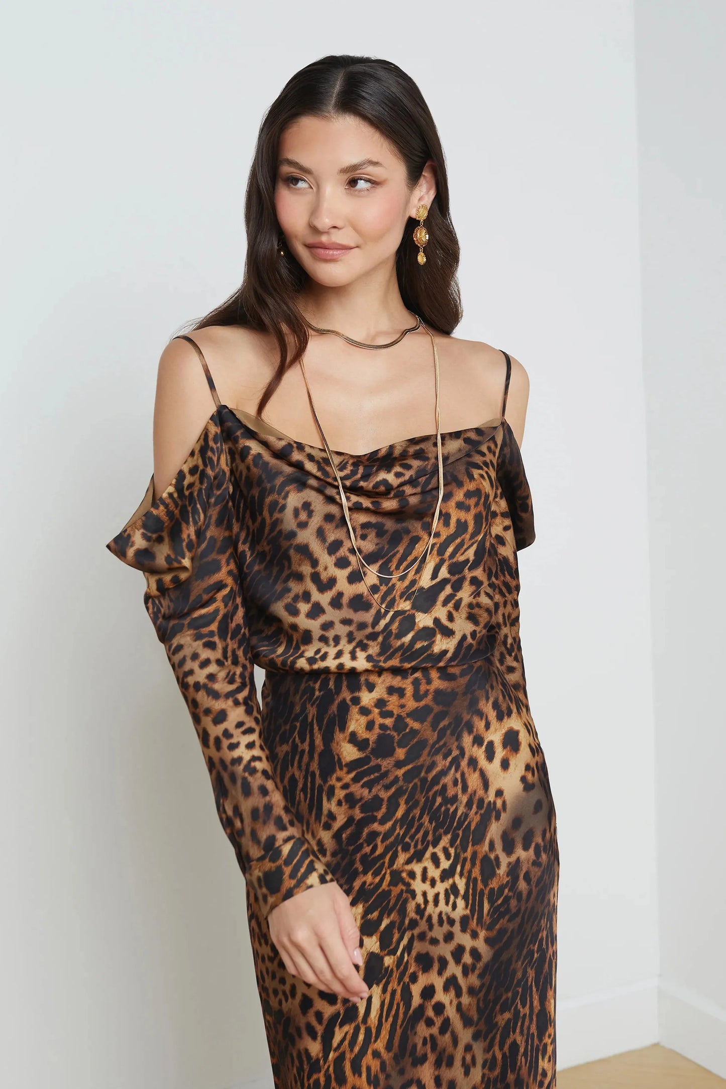 L'AGENCE - Zion Cold Shoulder Blouse