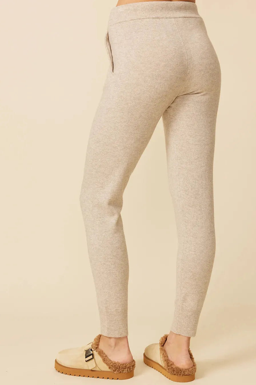 One Grey Day - Colorado Cashmere Pant in Oatmeal