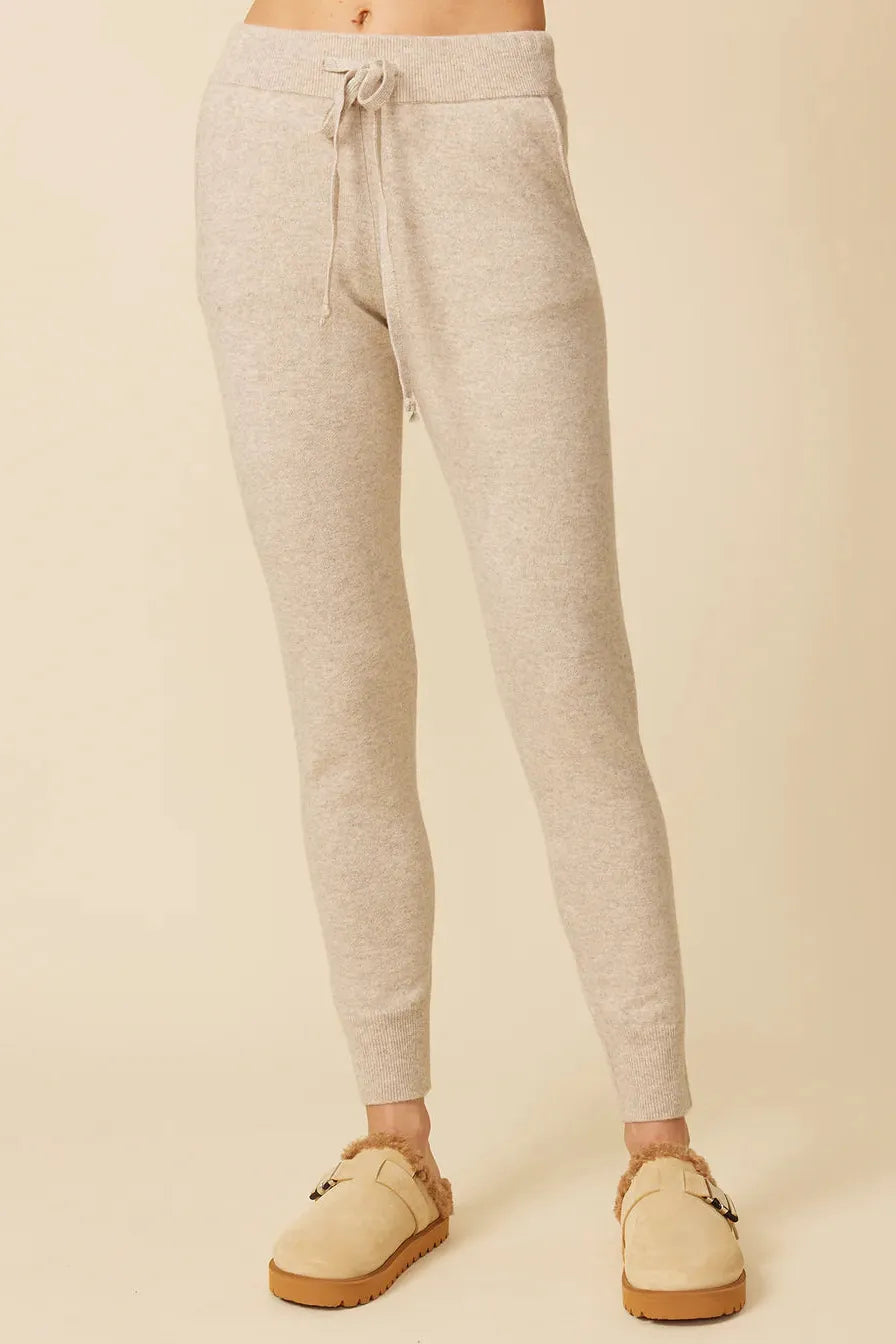 One Grey Day - Colorado Cashmere Pant in Oatmeal