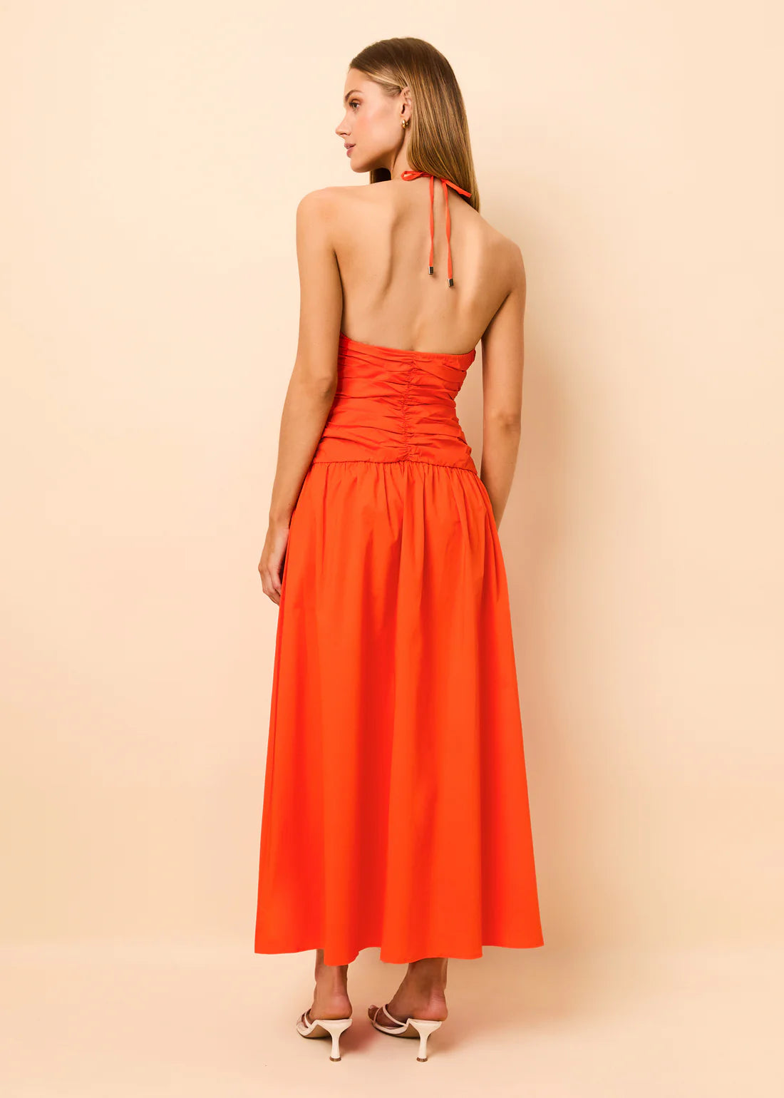 Solid & Striped - The Adina Dress in Habanero