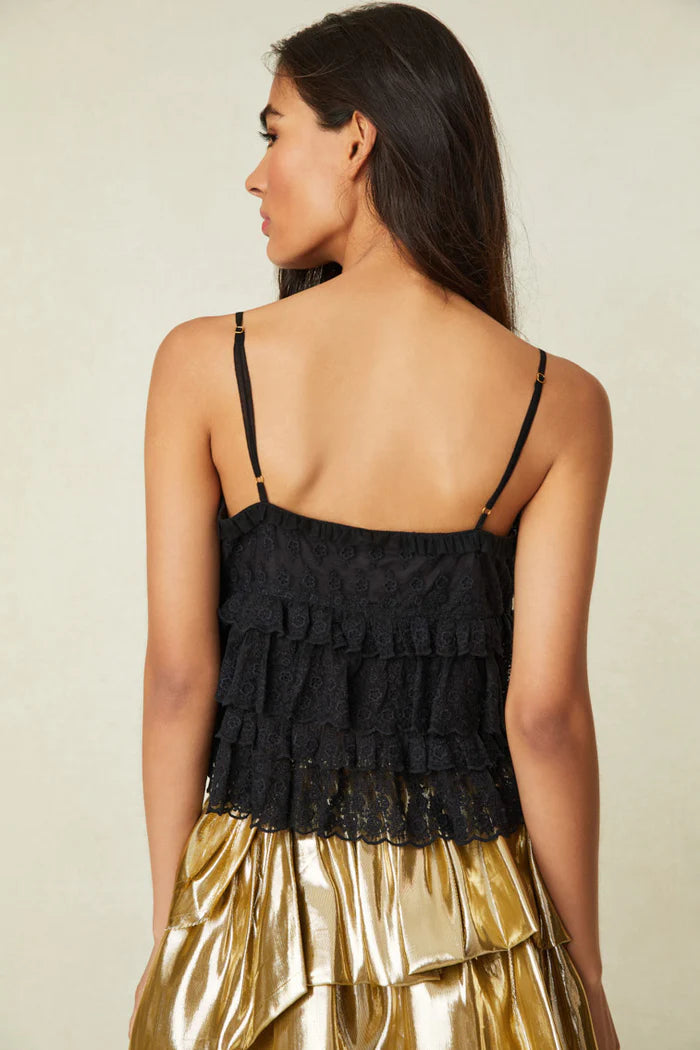 LoveShackFancy - Abbott Top in Black