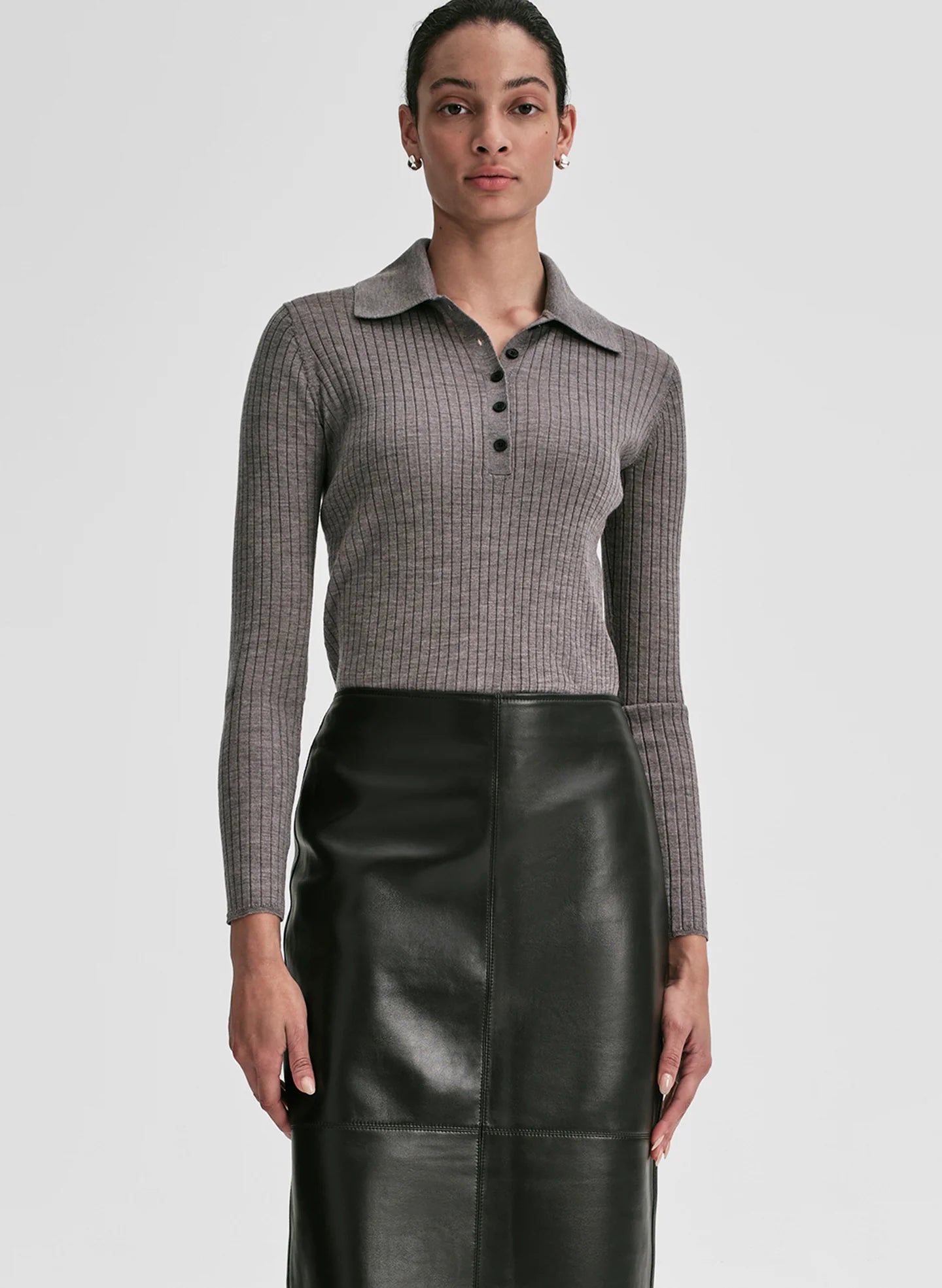 A.L.C. - Alex Top in Heather Grey