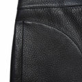 Self-Portrait - Leather Mini Skirt in Black