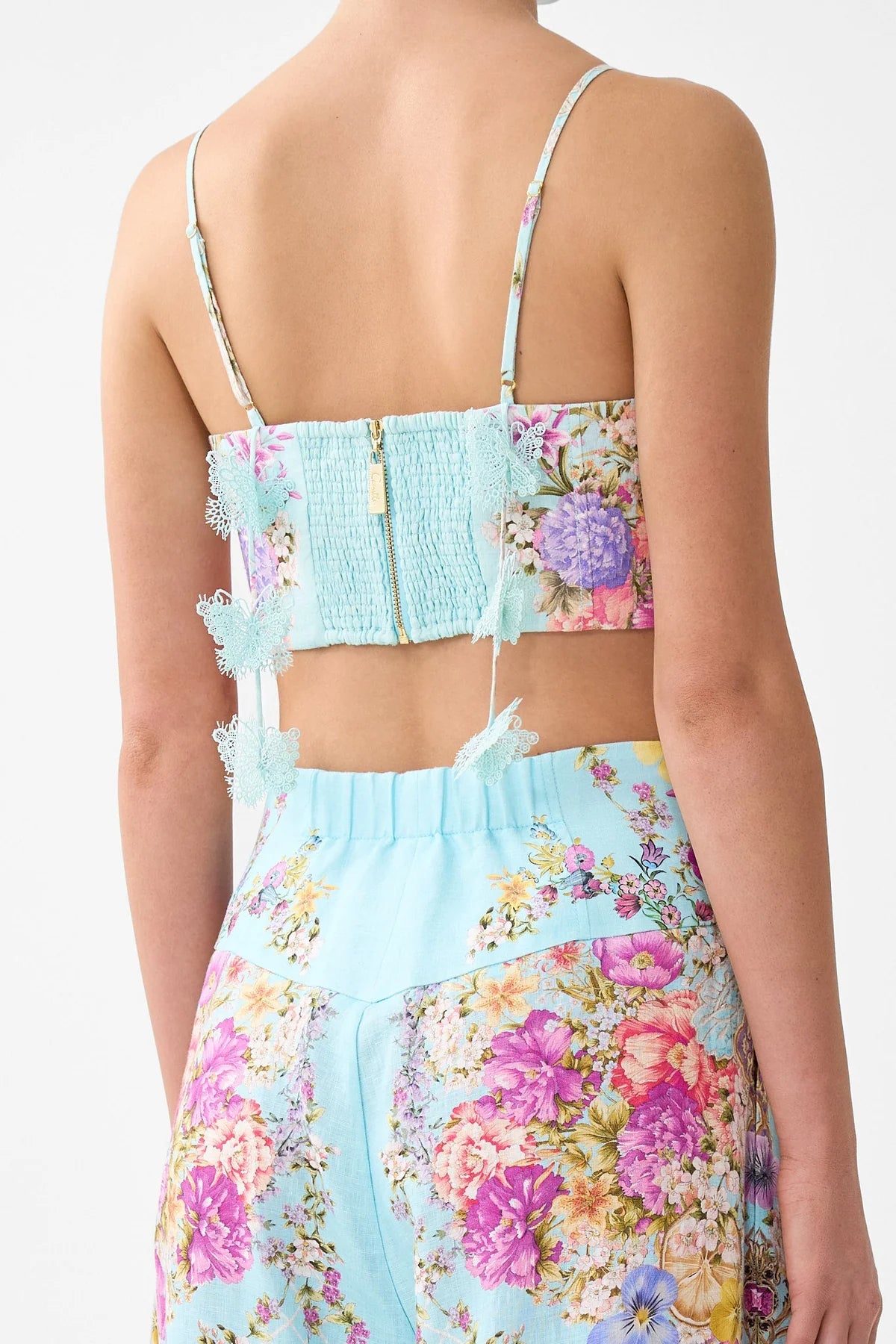 Camilla - Corset Crop Top Bazablom