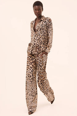 Misa Los Angeles - Cher Pant in Leopard Print