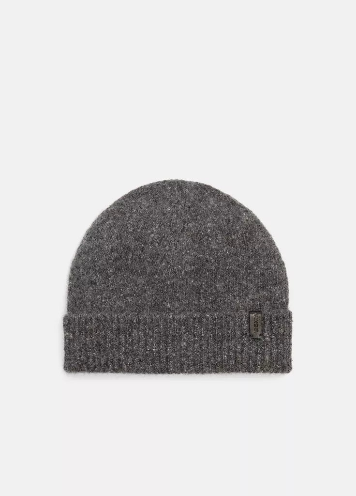 Vince. - Donegal Jersey Cuffed Hat in Char