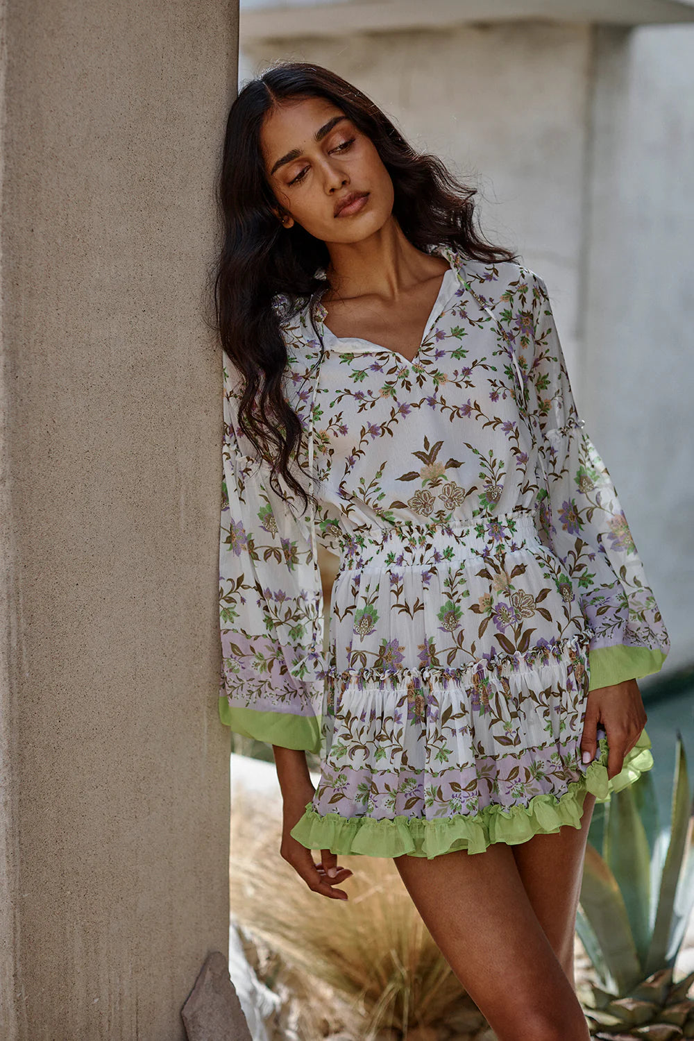 misa los angeles dress Risha Dress Garden Paisley / XS