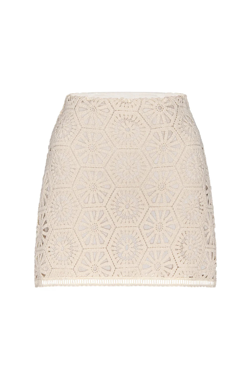 Misa Los Angeles - Ronin Skirt in Cotton Crochet