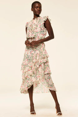 Misa Los Angeles - Ilysa Dress in Spring Ditsy