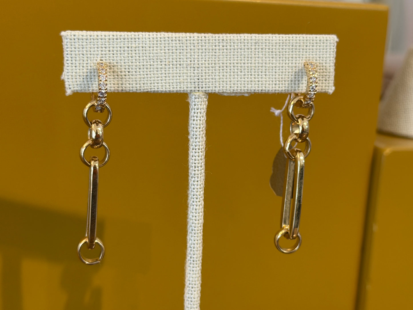 Lisa Smith - Electra Earrings with Gold Huggies