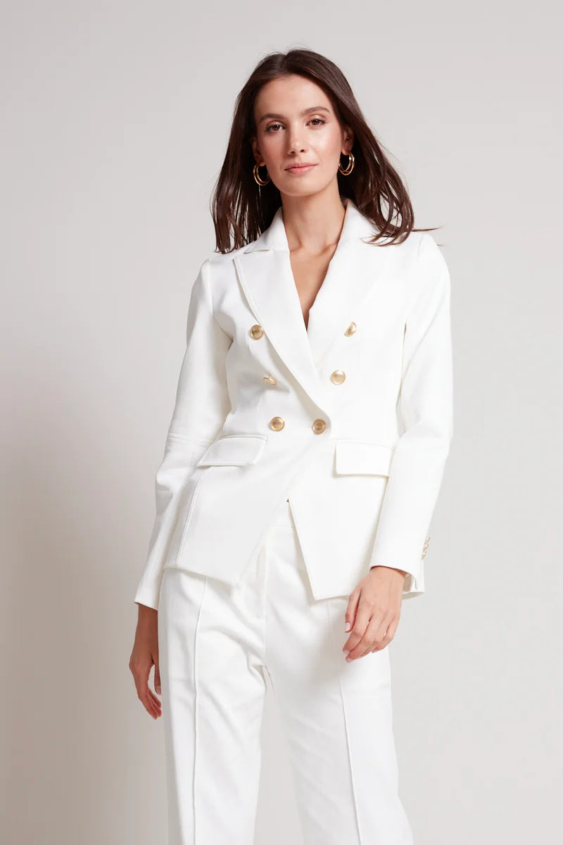 Adroit Atelier - Maleah Blazer in White