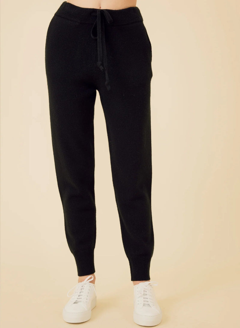 One Grey Day - Colorado Cashmere Pant in Black