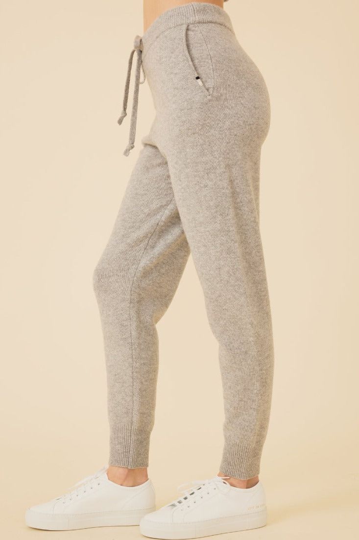 One Grey Day - Colorado Cashmere Pant in Heather Grey