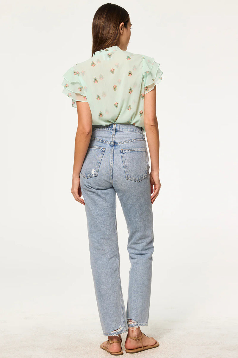 Misa Los Angeles - Maria Top in Bohemian Allover