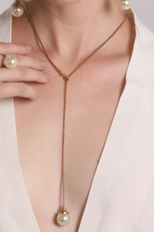 Nadia Gimenes - Fascination Ping Necklace in Silver
