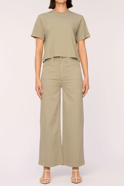 DL 1961 - Hepburn Wide Leg Wide Leg Vintage in Alpine Green