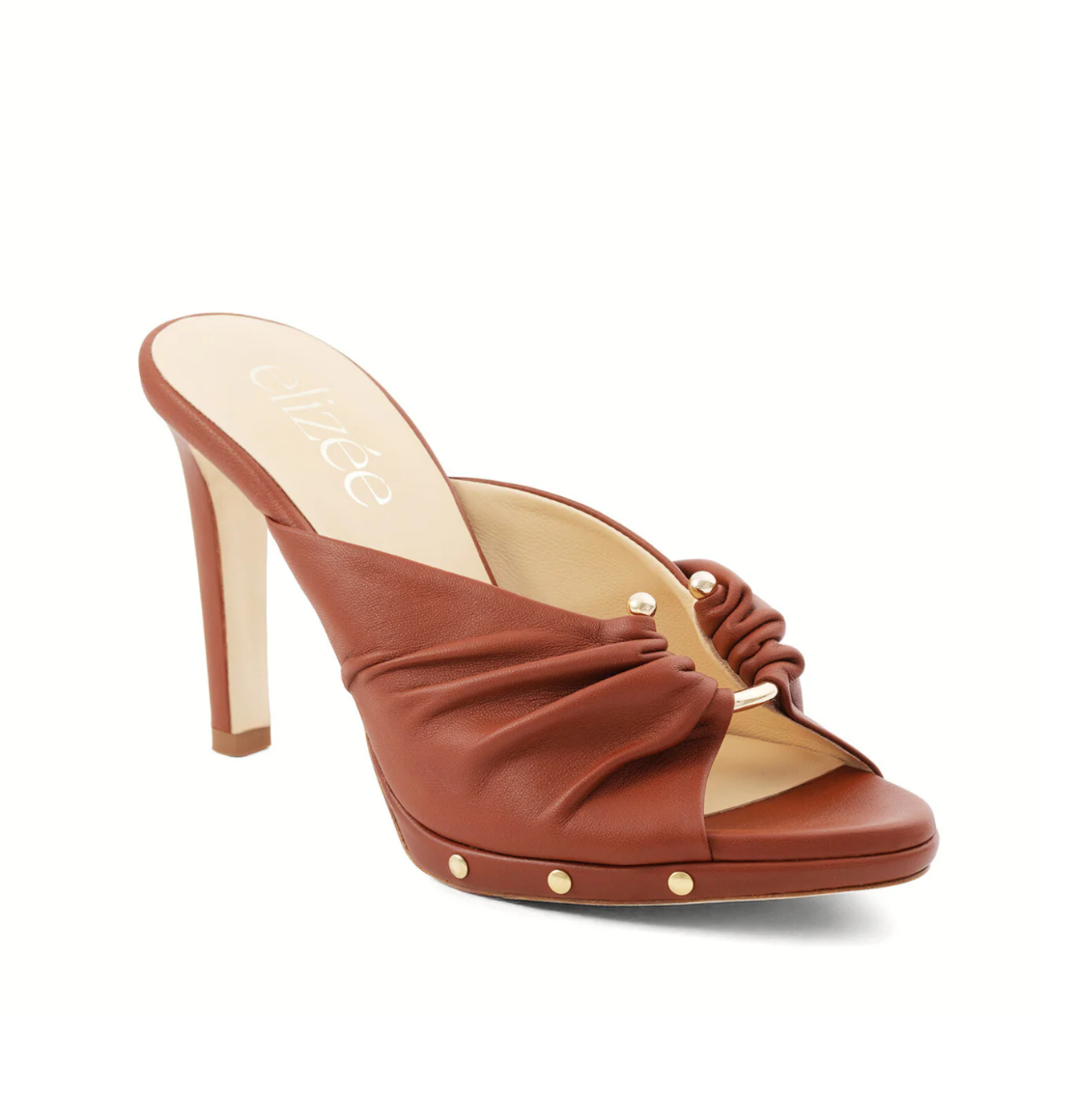 Elizée - Carmina Mule in Tan