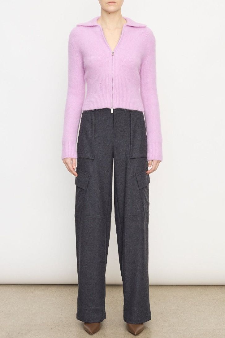 Vince. - Zip Front Cardigan
