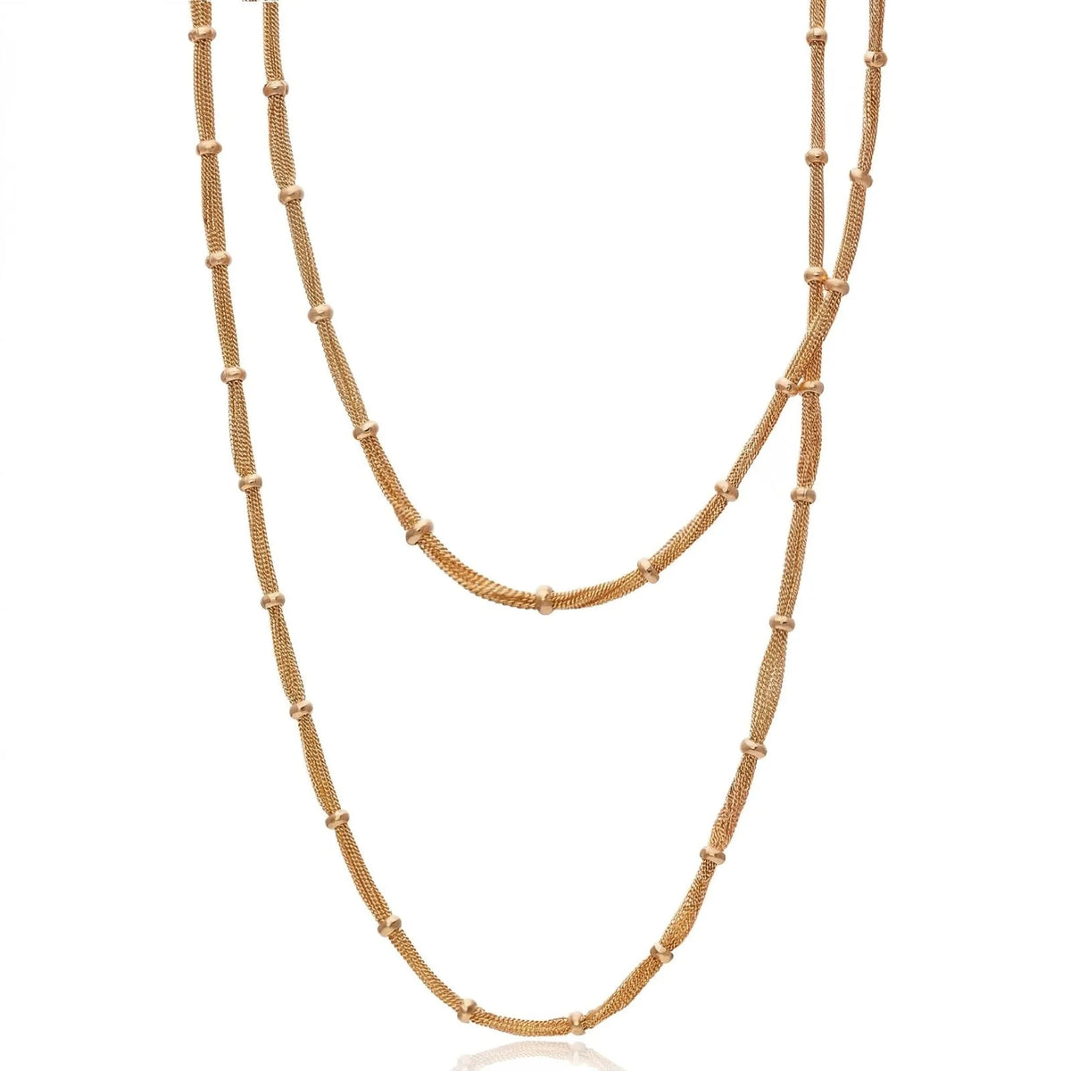 Cristina Sabatini - Lisanza Necklace with Green and Blue agate