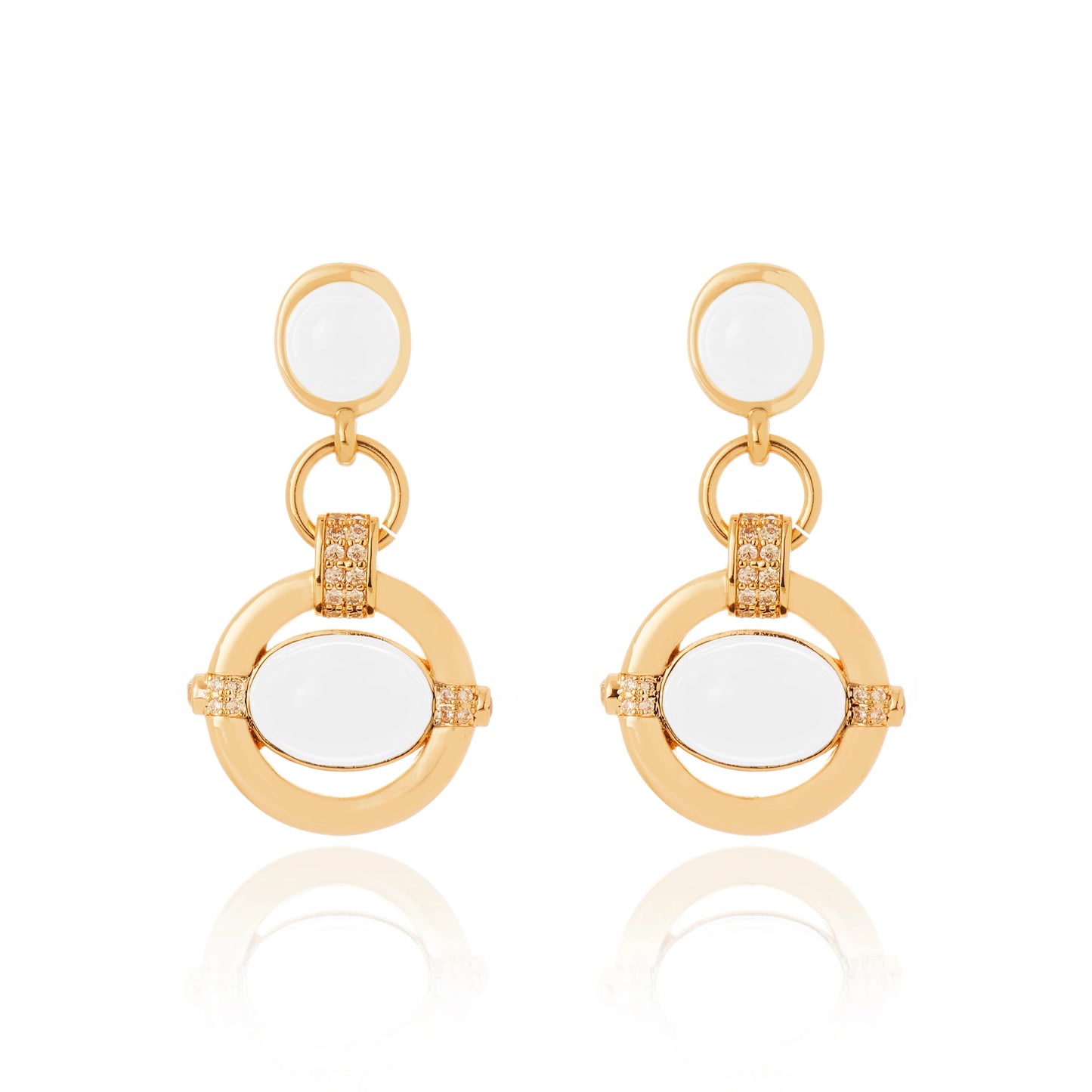 Cristina Sabatini - Cerchio Di Lusso Earrings