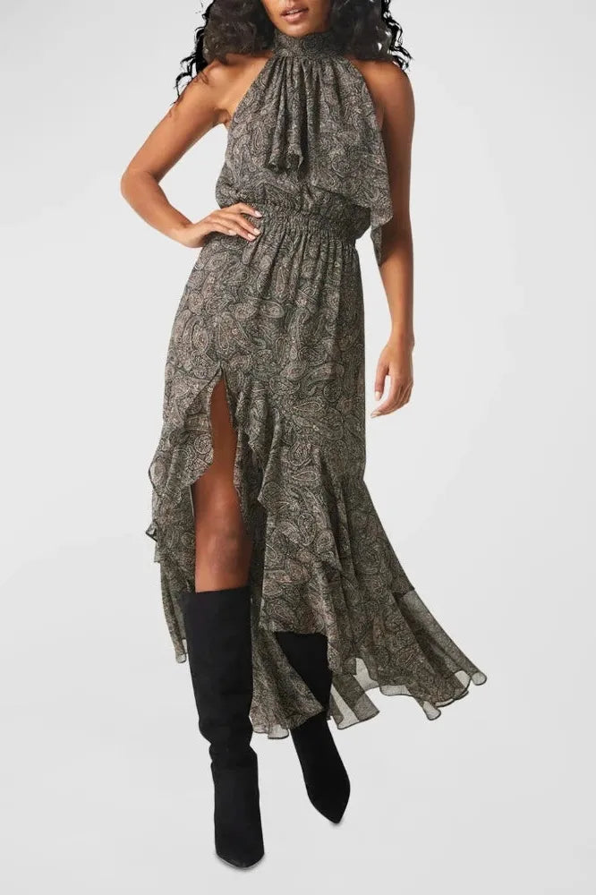 Misa Los Angeles - Aneva Dress in Paisley Shimmer