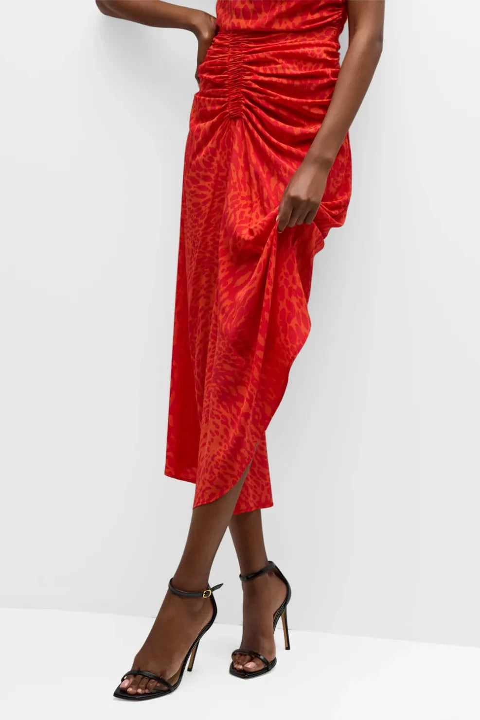 A.L.C. - Adeline Skirt in Vibrant Red