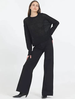 One Grey Day - April Pullover in Black