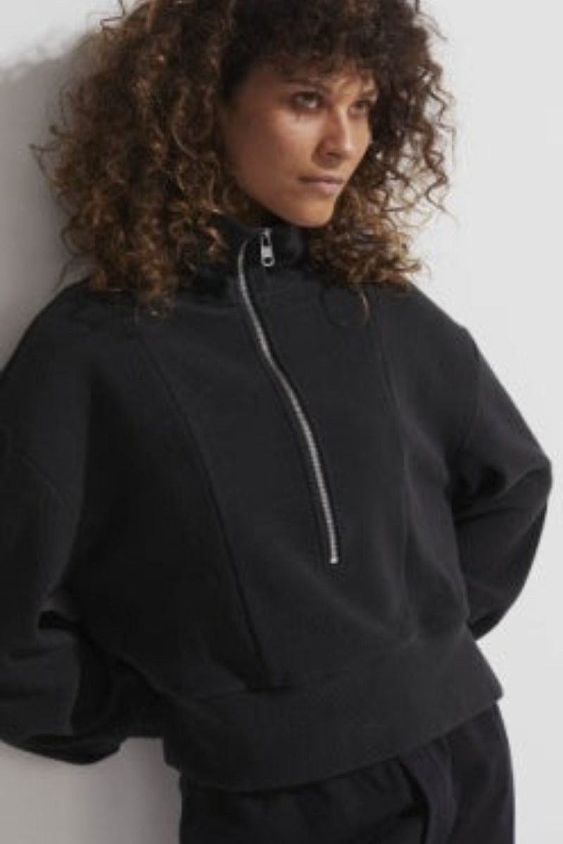 Varley - Ramona Half Zip in Black