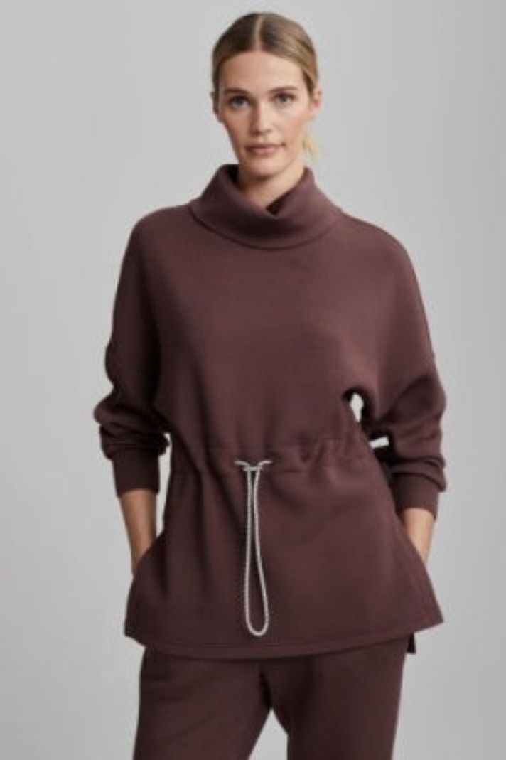 Varley - Freya Sweat in Deep Mahogany