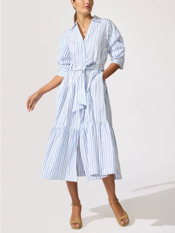 Brochu Walker - Ana Dress in Hampton Stripe