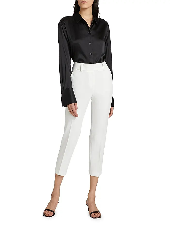Milly - Nicola Cady Crop Pants in Ecru