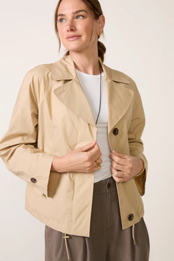 Varley - Petra Boxy Blouson Jacket in Nomad
