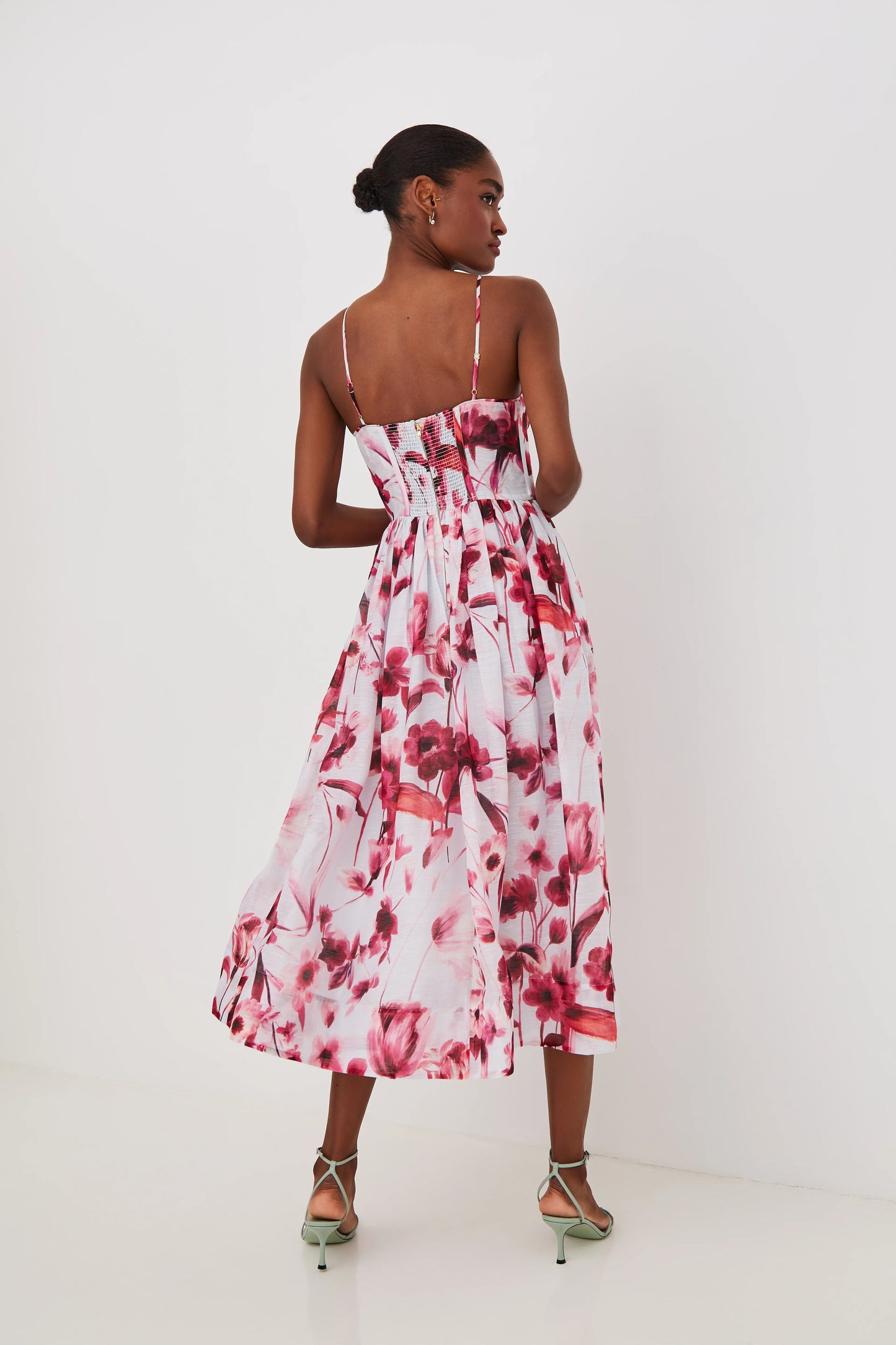 Cara Cara - Alba Midi Dress in Floral Print
