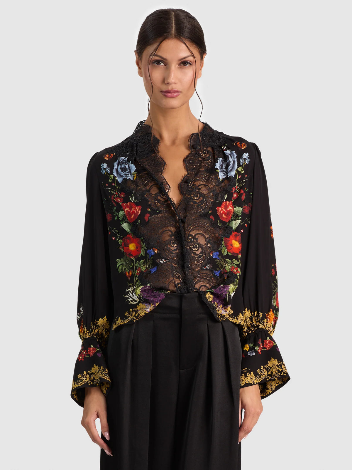 alice + olivia - Marion Cutaway Lace