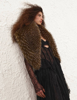 Zimmermann - Faux Fur Short Stole