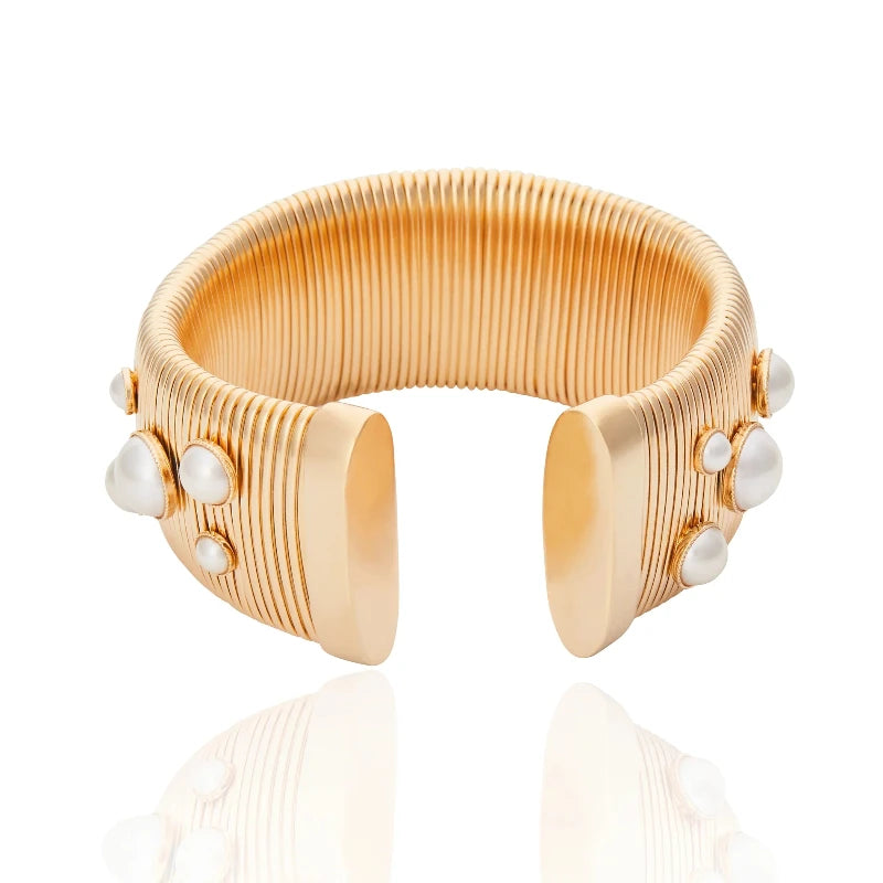 Cristina Sabatini - Oriana Bracelet in Pearl Gold