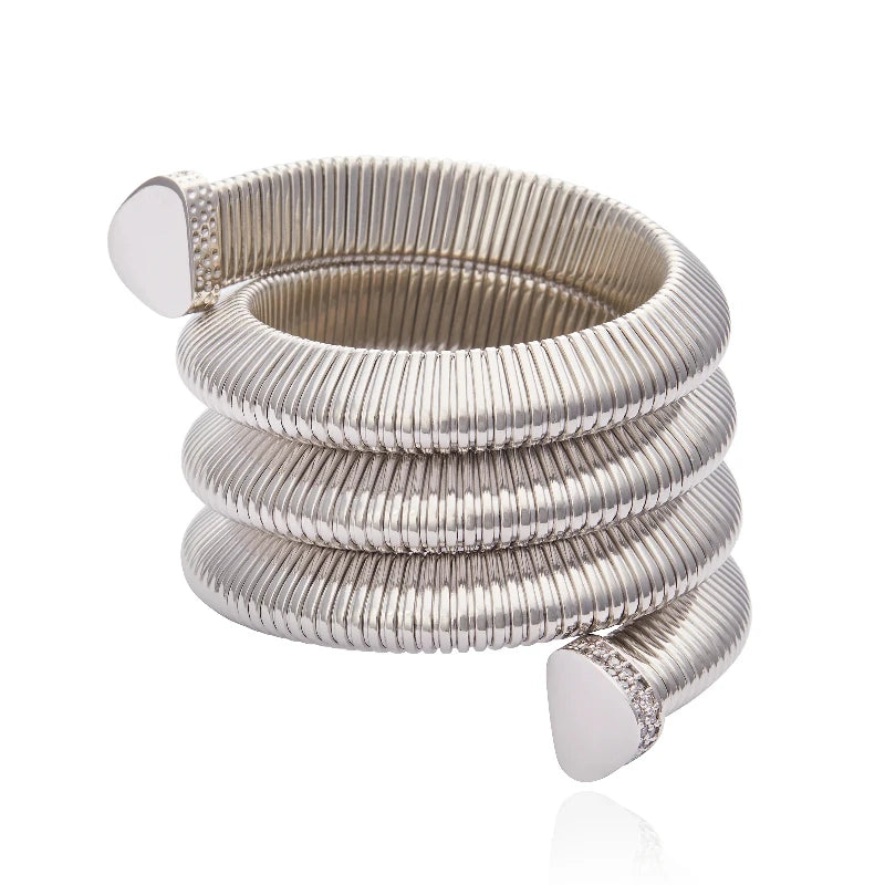 Cristina Sabatini - Hemera Double Bracelet in Silver