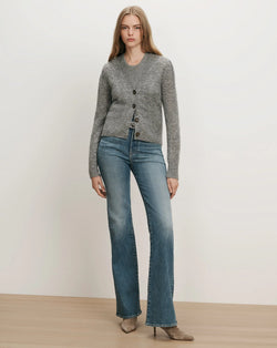 Veronica Beard - Solene Cardigan in Heather Grey