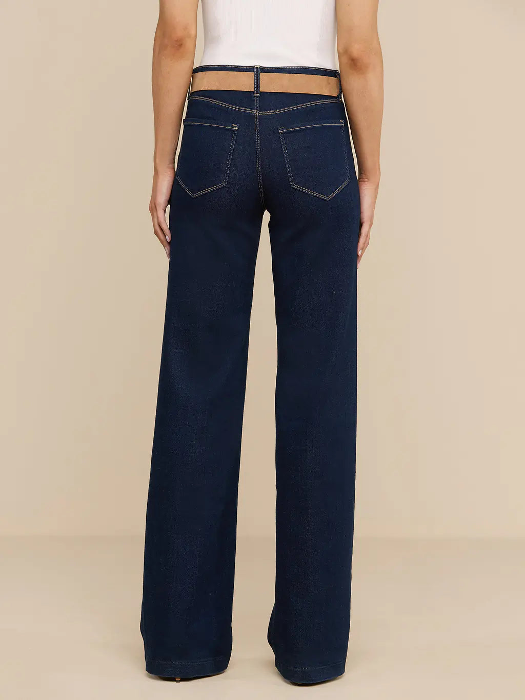 L'AGENCE - Clayton High Rise Wide Leg in Koval