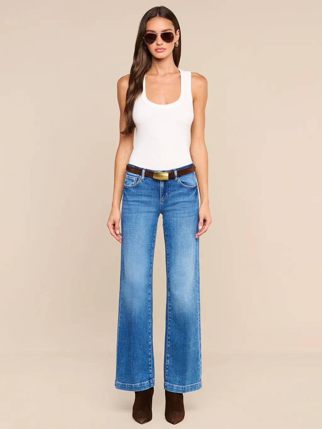 L'agence - Joanne Low-Rise Wide Leg